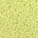 Glas rocailles kralen ± 2mm Sunny lime yellow